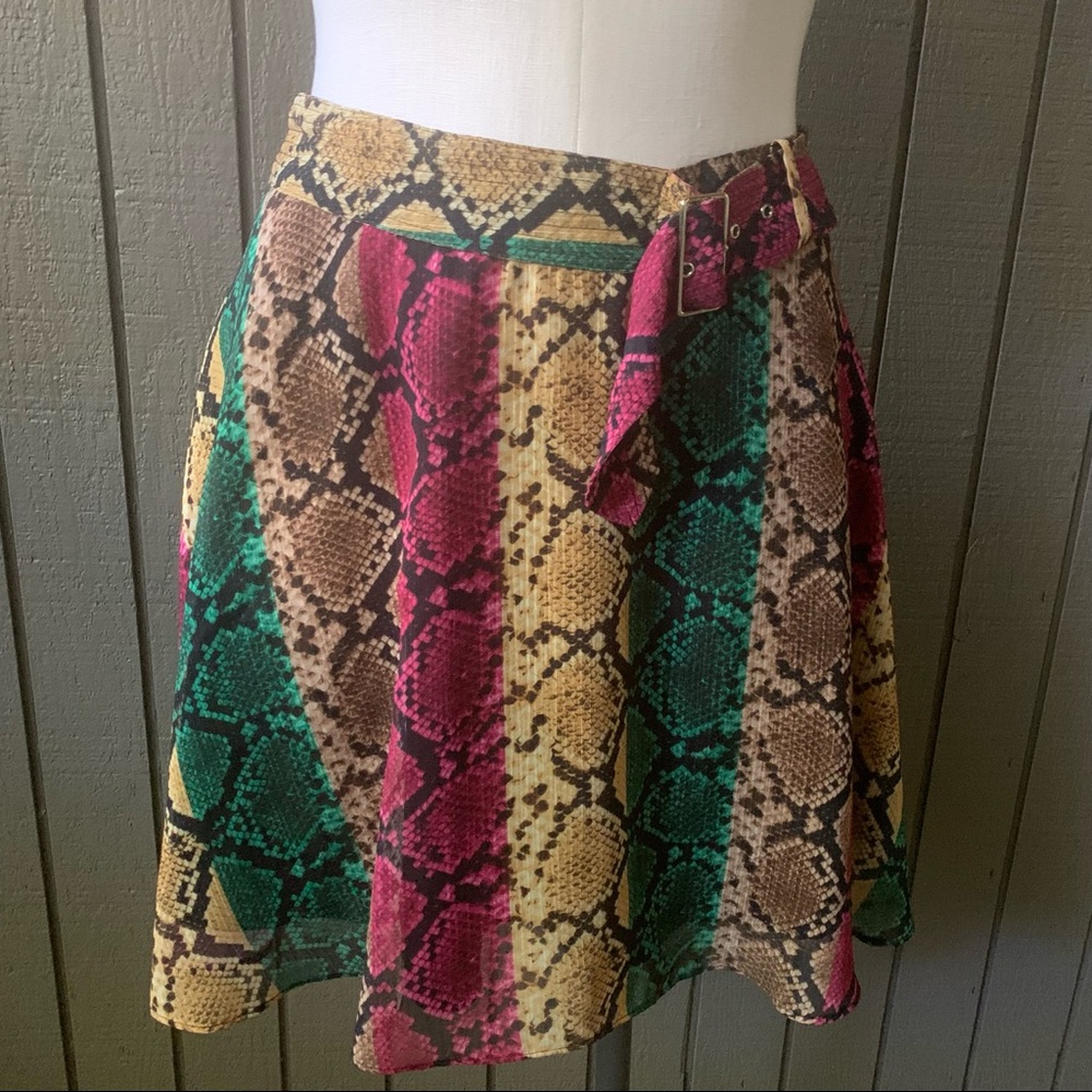 Inc Women’s Plus Size Colorfull Snake Python Anim… - image 7